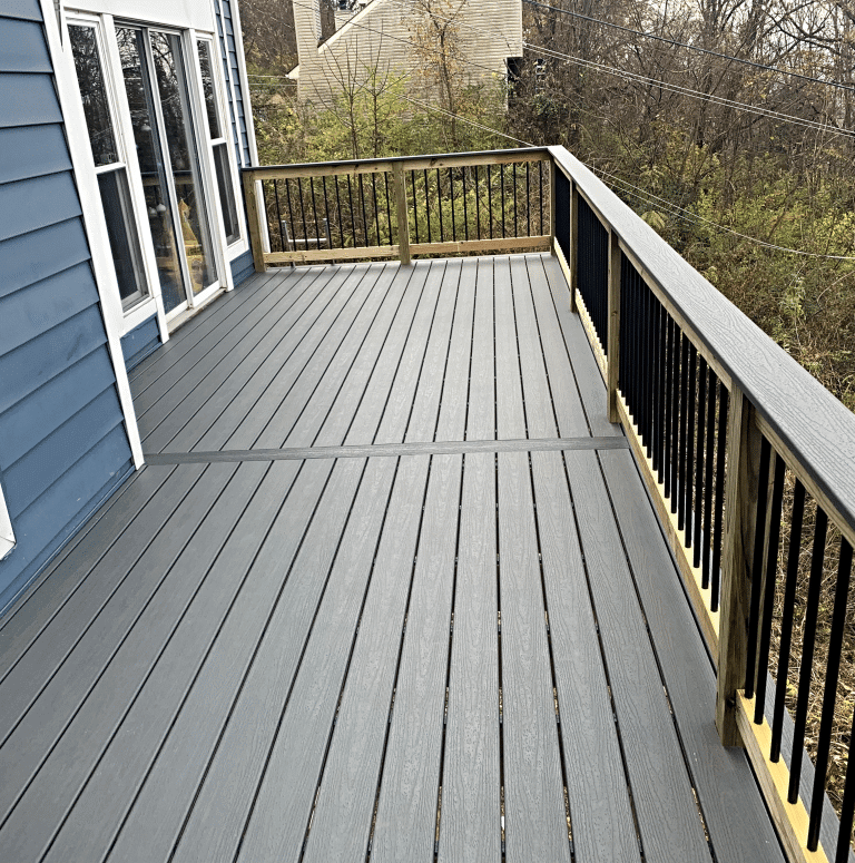 Composite deck built by Arellano Construction in Chattanooga