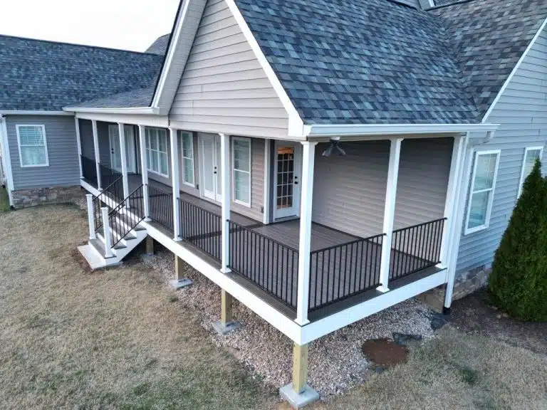 Deck built by Arellano Construction